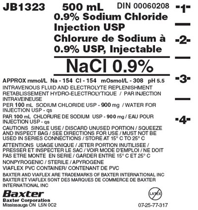 Sodium Chloride JB1323 Representative Container Label - image   21